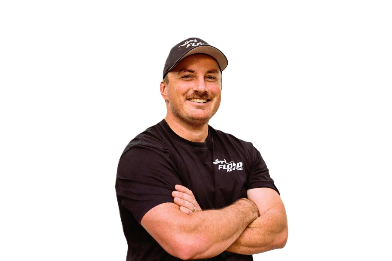 Aron Flood, roofer and founder of RoofMap